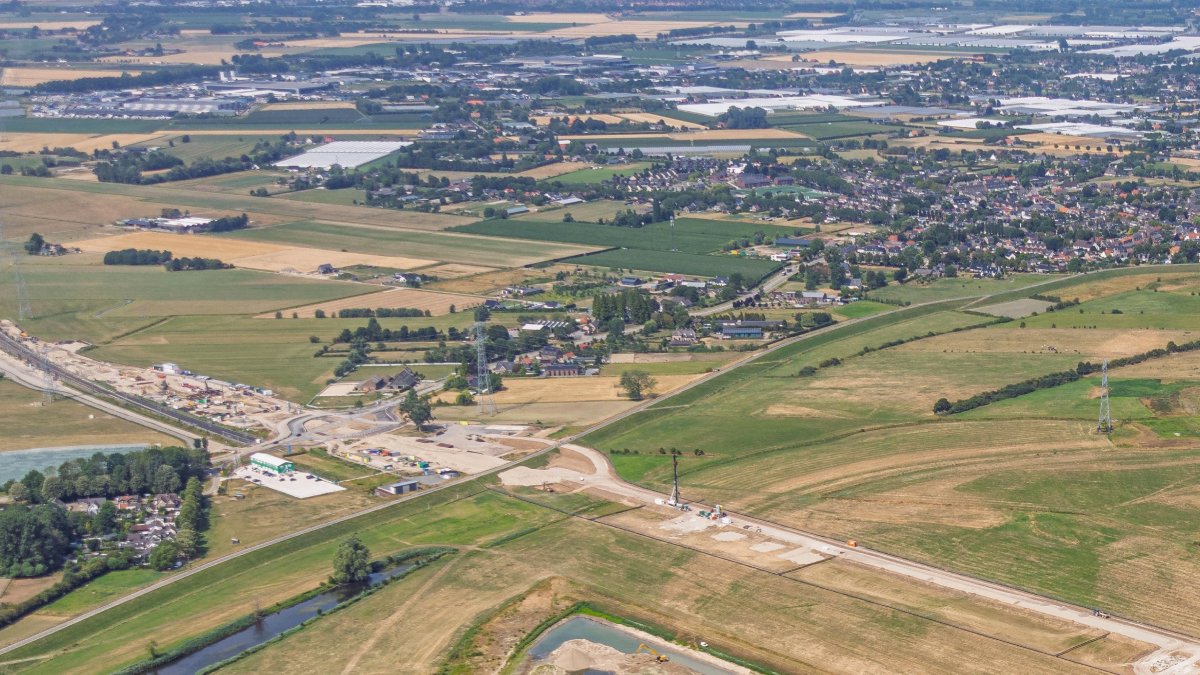 Afsluiting Rijndijk vanwege realisatie bouwweg ViA15